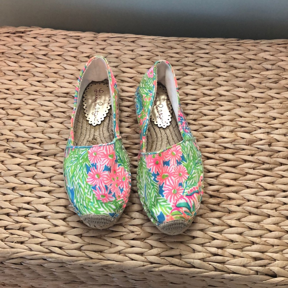 Lilly Pulitzer Espadrille Shoes size 7.5